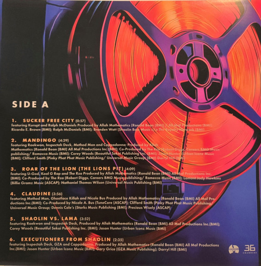 Image: Wu-Tang And Mathematics – Black Samson, The Bastard Swordsman: Wu-Tang, The Saga Continues Collection -  (180g LP Vinyl) Vinyl LP | Relix