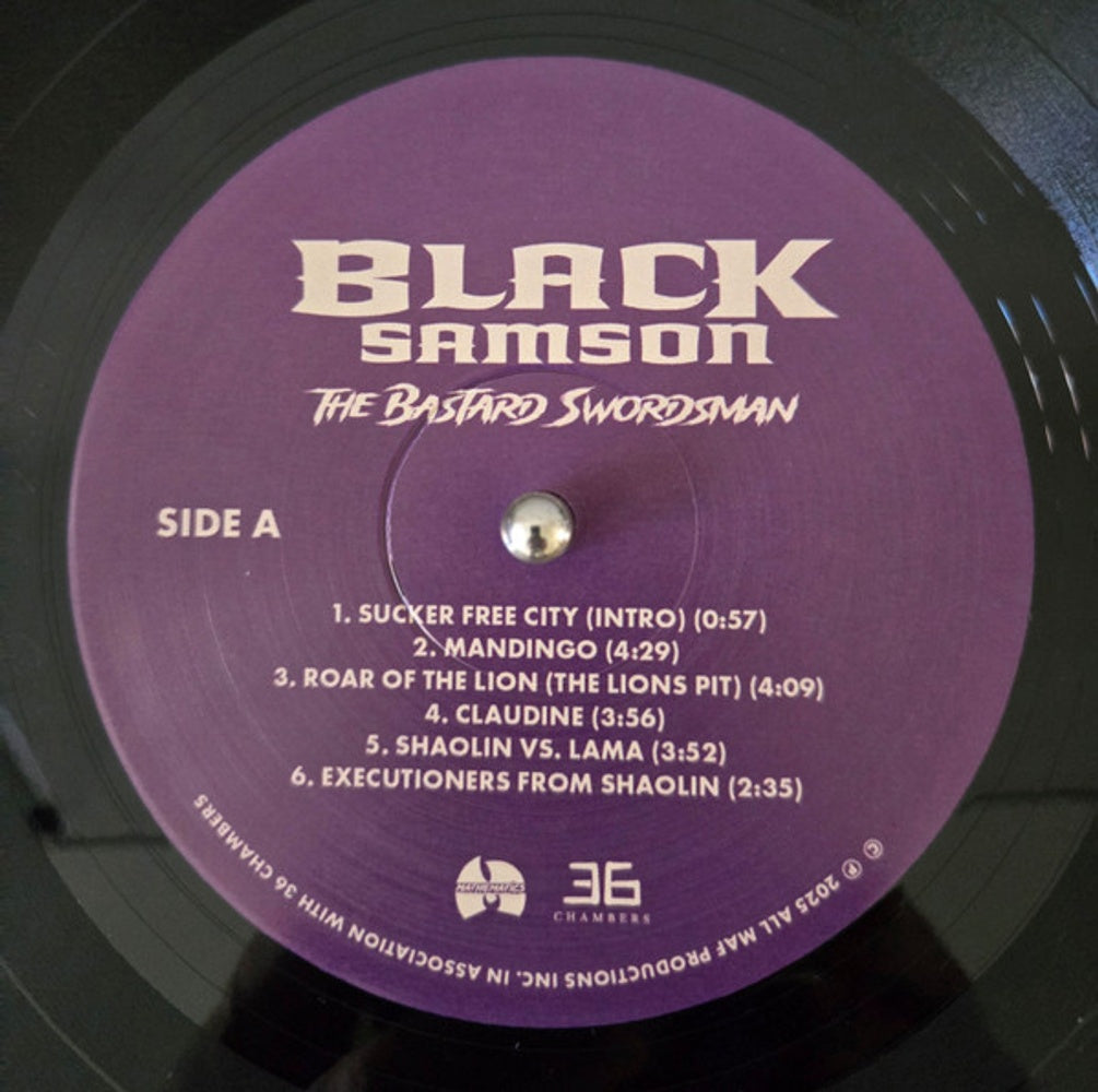 Image 2: Wu-Tang And Mathematics – Black Samson, The Bastard Swordsman: Wu-Tang, The Saga Continues Collection -  (180g LP Vinyl) Vinyl LP | Relix