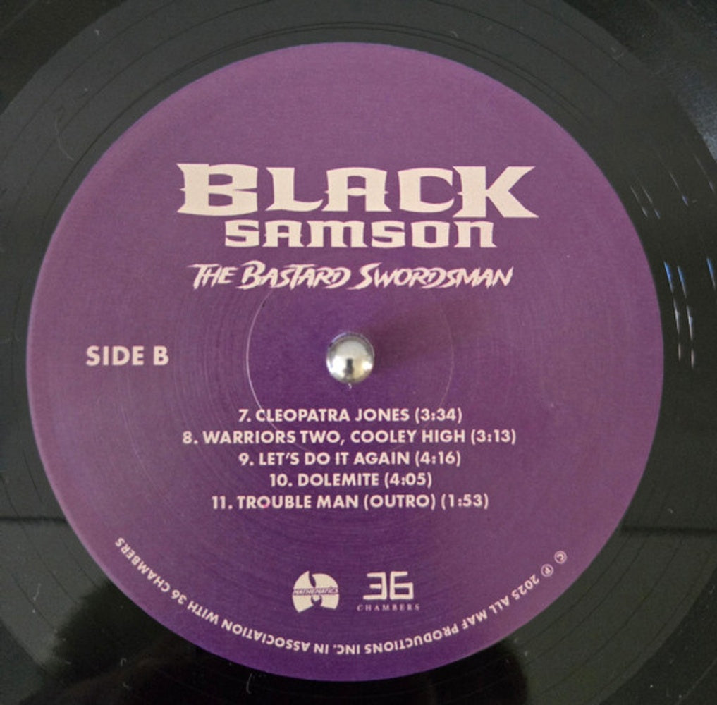 Image 4: Wu-Tang And Mathematics – Black Samson, The Bastard Swordsman: Wu-Tang, The Saga Continues Collection -  (180g LP Vinyl) Vinyl LP | Relix