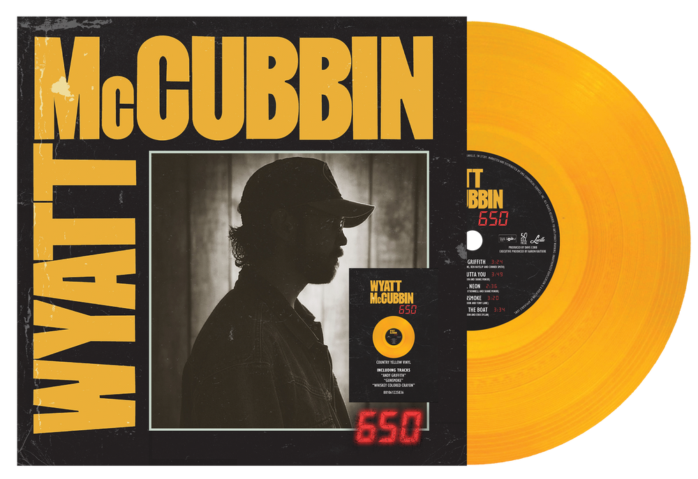 Wyatt McCubbin – 650 (Country Yellow LP Vinyl)