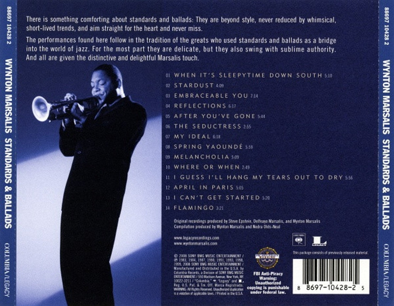 Wynton Marsalis – Standards and Ballads (CD)