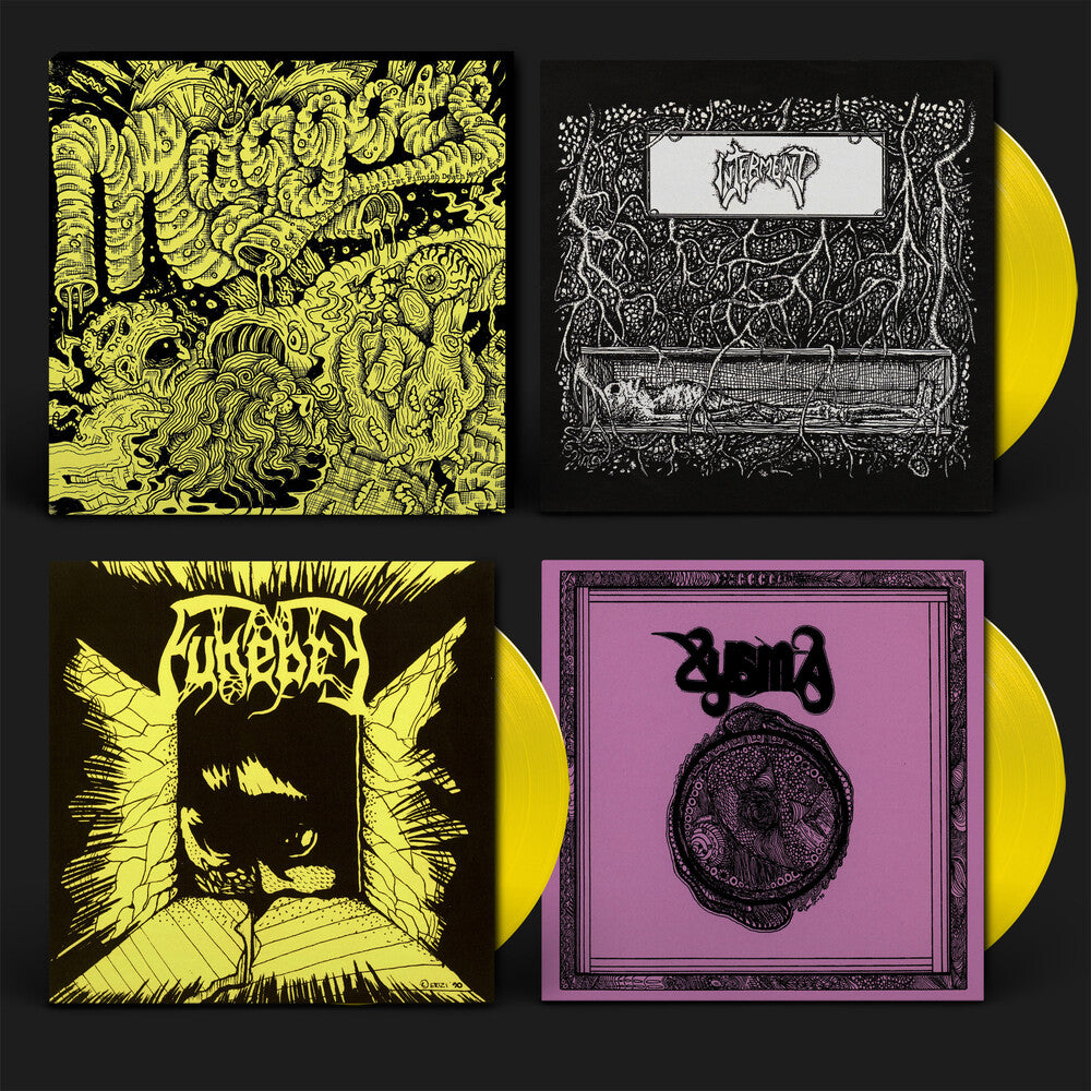 Xysma – Maggots: Original Artyfacts From the First Finnish Death Metal Era Part Ii (3-7inch/blue 7inch 7" Vinyl)