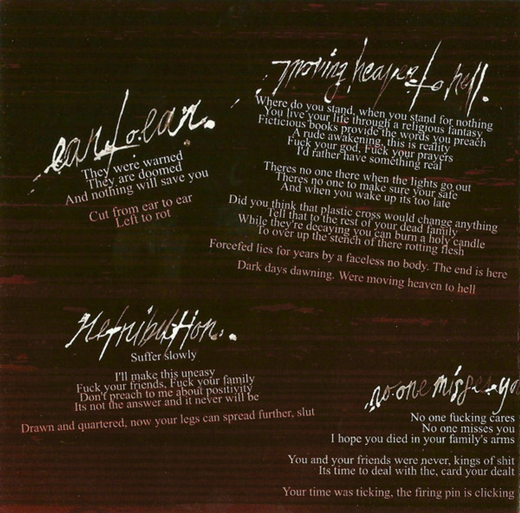 Years Spent Cold – Moving Heaven To Hell (CD)
