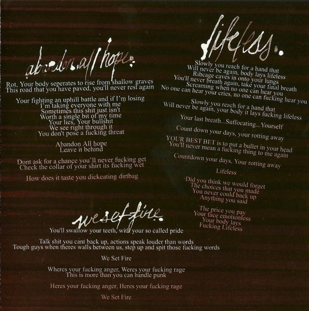 Years Spent Cold – Moving Heaven To Hell (CD)