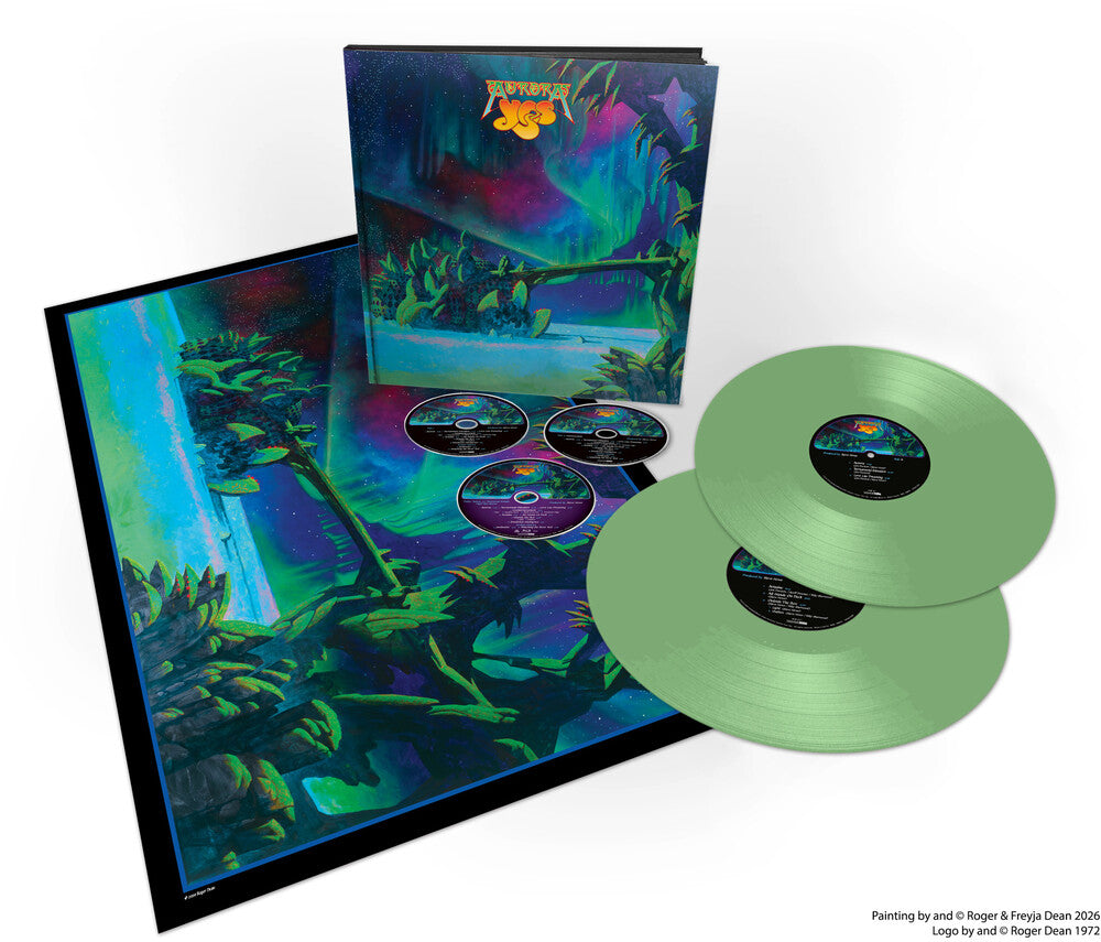 Yes – Aurora (Deluxe Light Green Vinyl with 2CD and Blu-Ray Artbook)