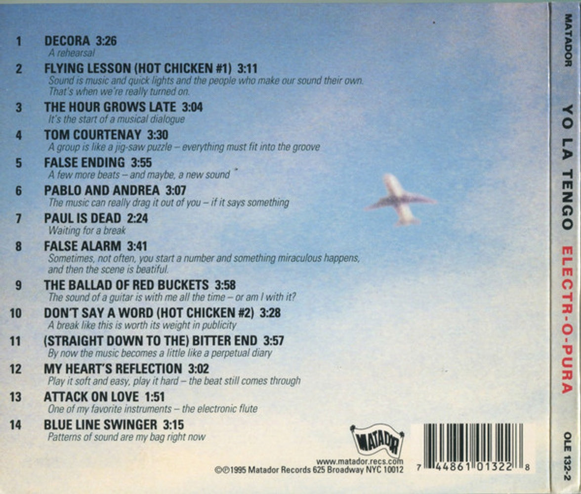 Yo La Tengo – Electr-O-Pura (CD)