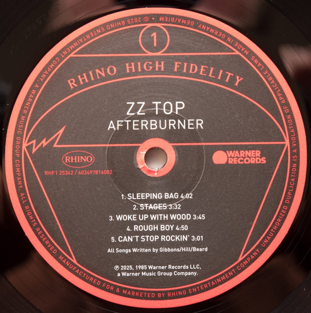 ZZ Top – Afterburner (LP Vinyl)