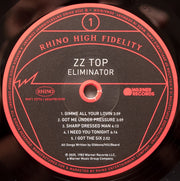 ZZ Top – Eliminator (LP Vinyl)