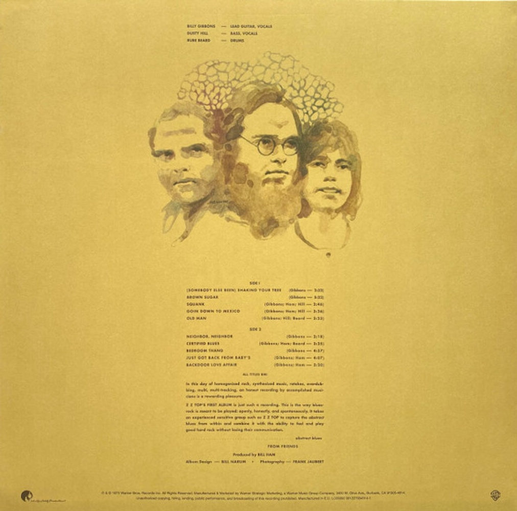 ZZ Top – ZZ Top’s First Album (LP Vinyl)