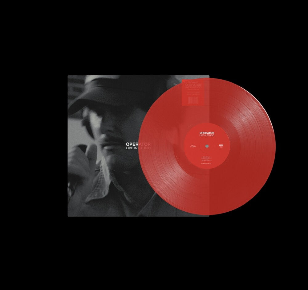 Zac Farro – Operator: Live In Studio (Red LP Vinyl)