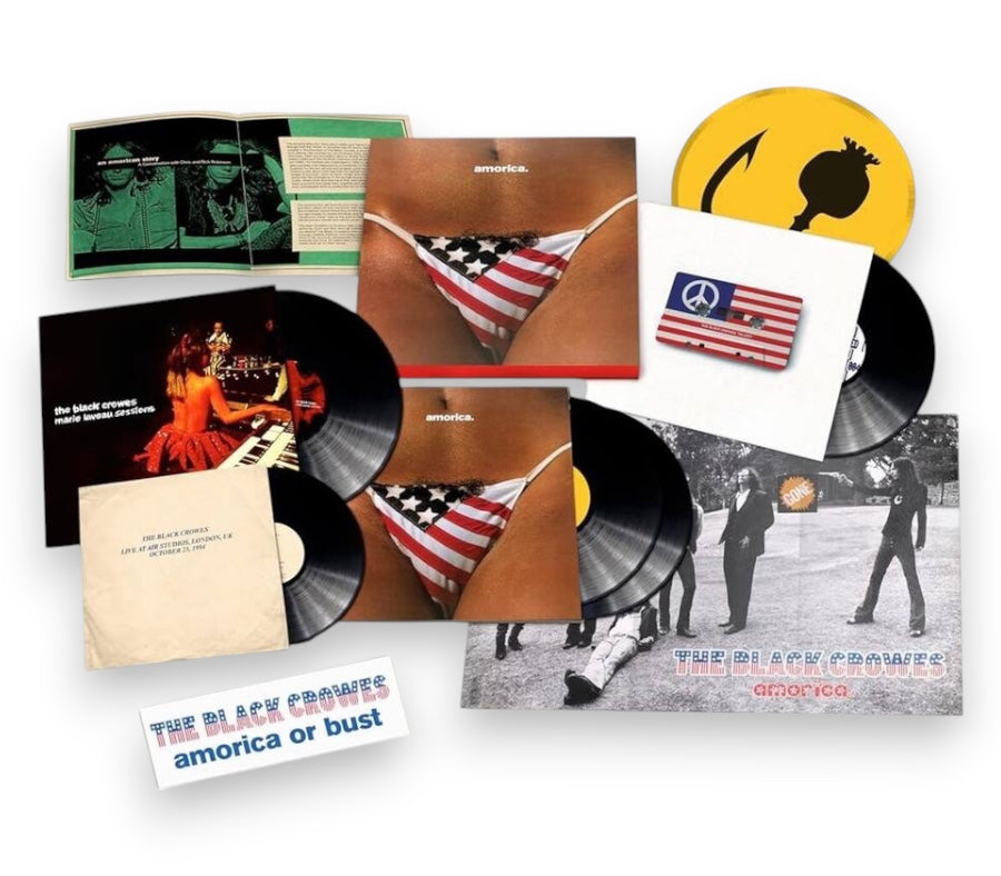 The Black Crowes – Amorica. -  (Super Deluxe 3-CD) - Front