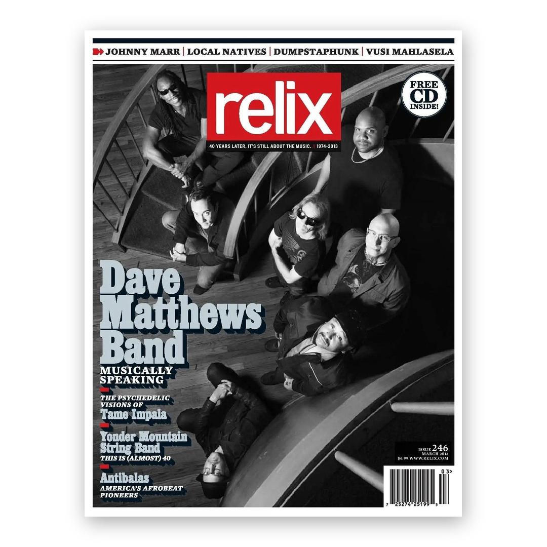 Dave Matthews Band - March 2013 Relix Issue