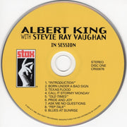 Back Cover 2: Albert King, Stevie Ray Vaughan – In Session (Deluxe Edition CD) CD | Relix