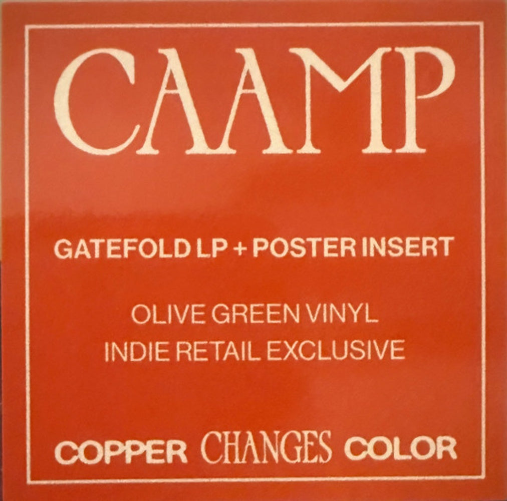 Back Cover 2: Caamp – Copper Changes Color (Apple Red LP Vinyl) Vinyl LP | Relix