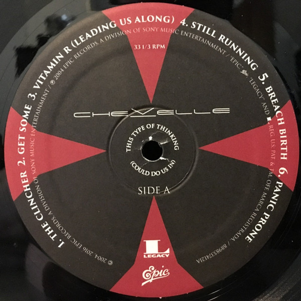 Back Cover 2: Chevelle – This Type Of Thinking (Could Do Us In LP Vinyl) Vinyl LP | Relix