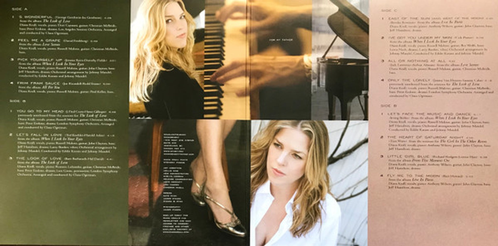 Back Cover 2: Diana Krall – The Very Best Of Diana Krall Vinyl LP | Relix