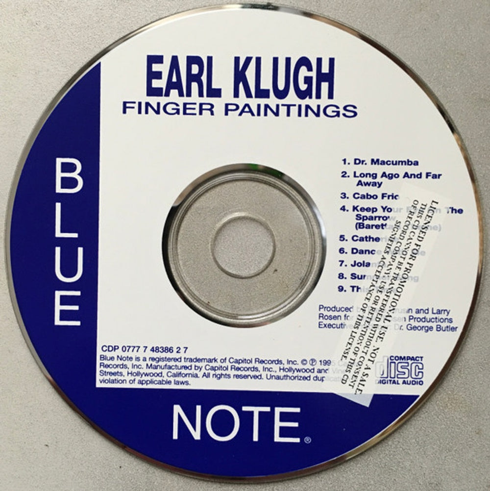 Back Cover 2: Earl Klugh – Finger Paintings CD | Relix