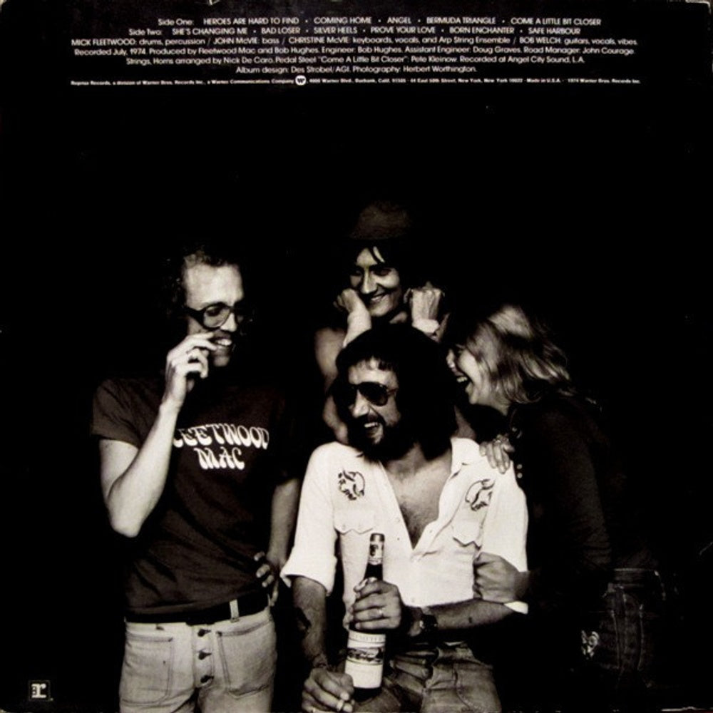 Back Cover 2: Fleetwood Mac – Heroes Are Hard To Find Vinyl LP | Relix