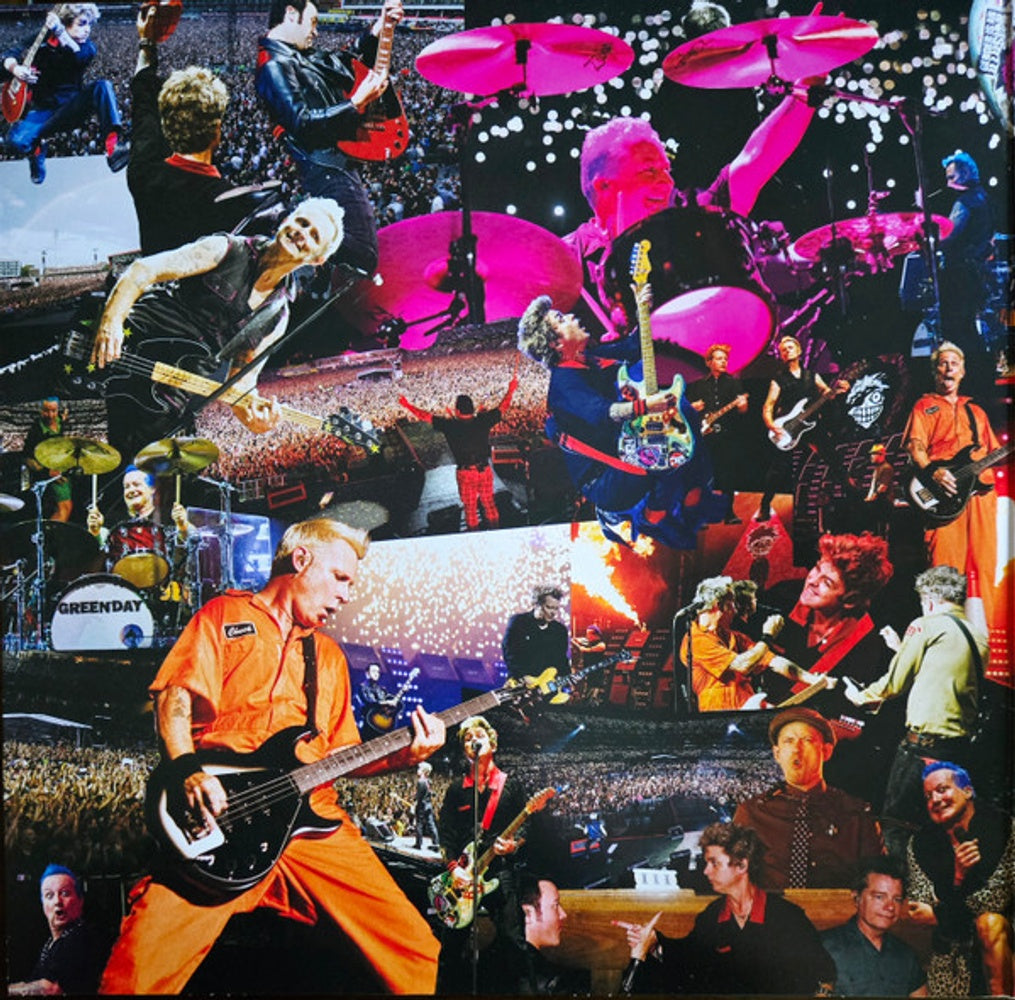 Back Cover 2: Green Day – Saviors - (Edition de luxe, Hot Pink with White Splatter LP Vinyl) Vinyl LP | Relix