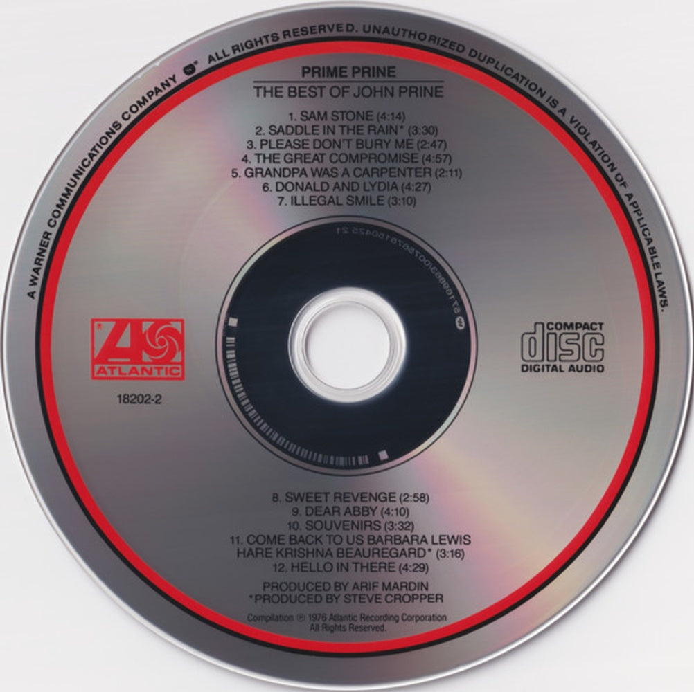 Back Cover 2: John Prine – Prime Prine CD | Relix