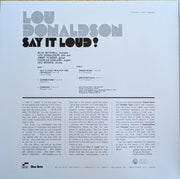 Back Cover 2: Lou Donaldson – Say It Loud (Blue Note Classic Vinyl Edition) Vinyl LP | Relix