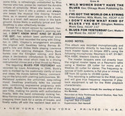 Back Cover 2: Nancy Harrow – Wild Women Don't Have The Blues CD | Relix