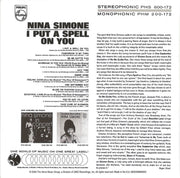 Back Cover 2: Nina Simone – I Put a Spell on You CD | Relix
