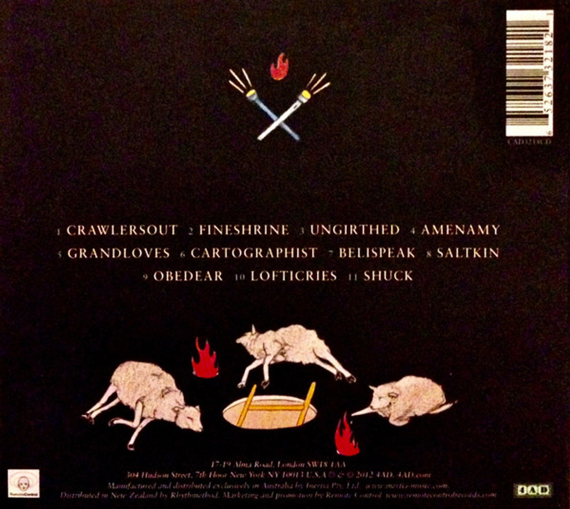 Back Cover 2: Purity Ring – Shrines CD | Relix