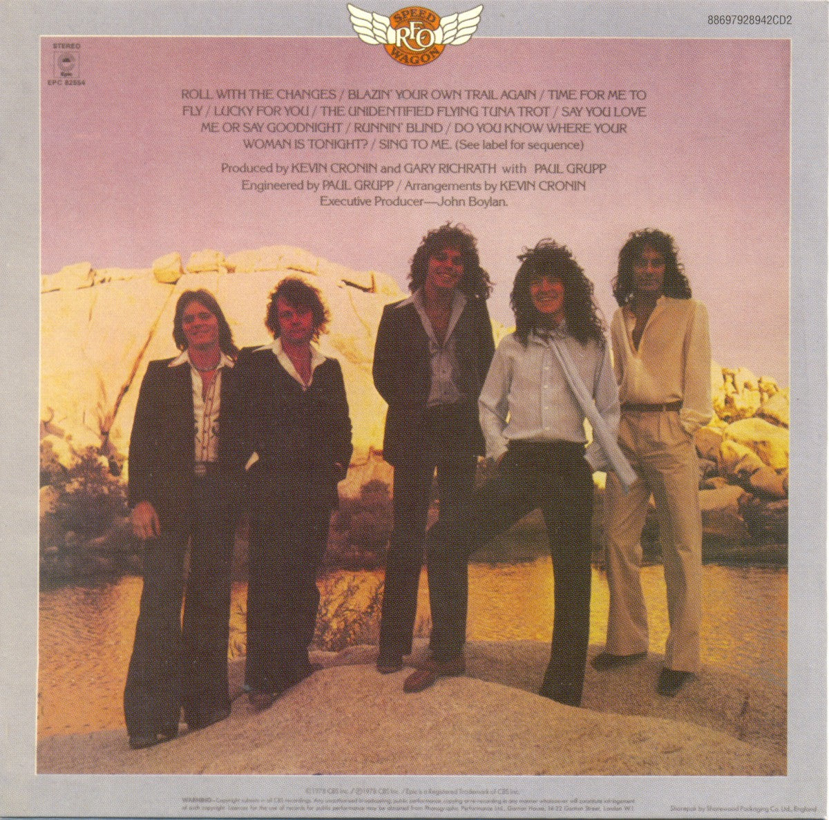 Back Cover 2: REO Speedwagon – Original Album Classics CD | Relix