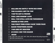 Back Cover 2: Roberta Flack – Best of Roberta Flack CD | Relix