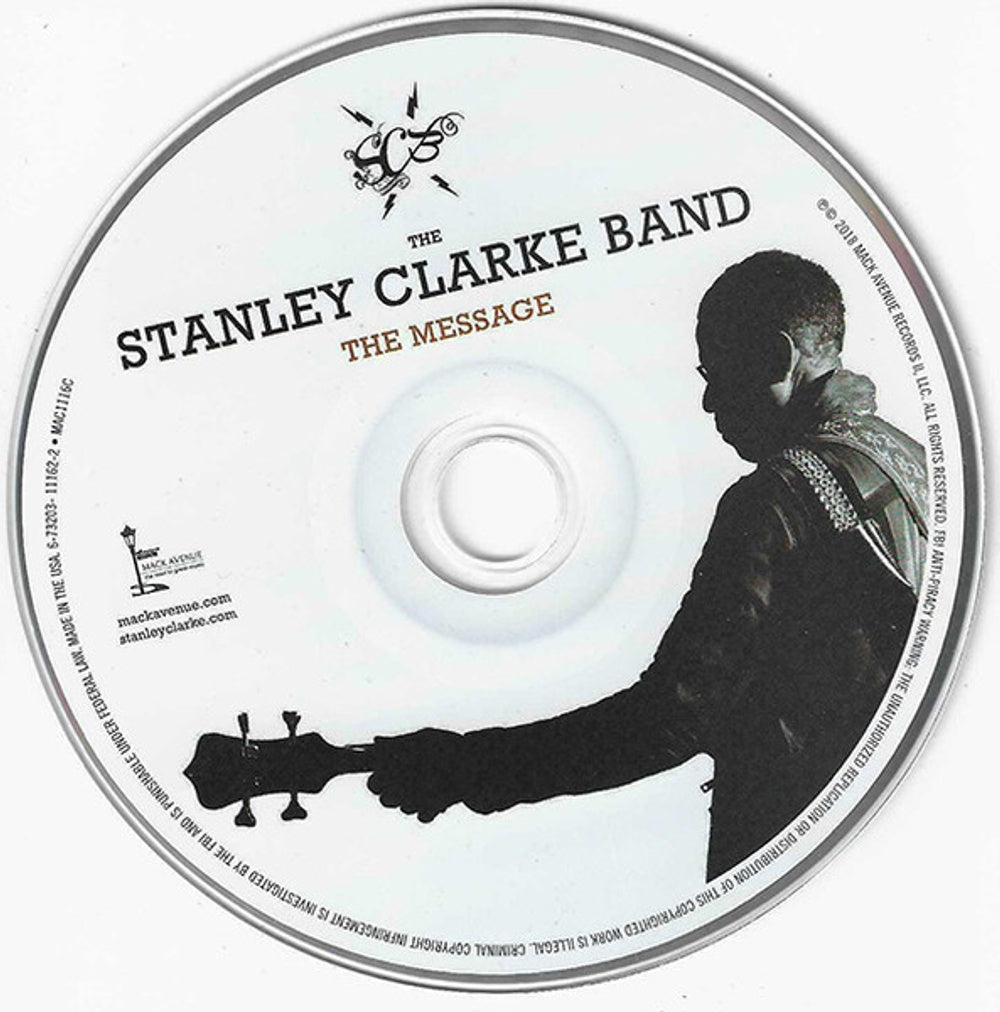 Back Cover 2: Stanley Clarke – Message CD | Relix