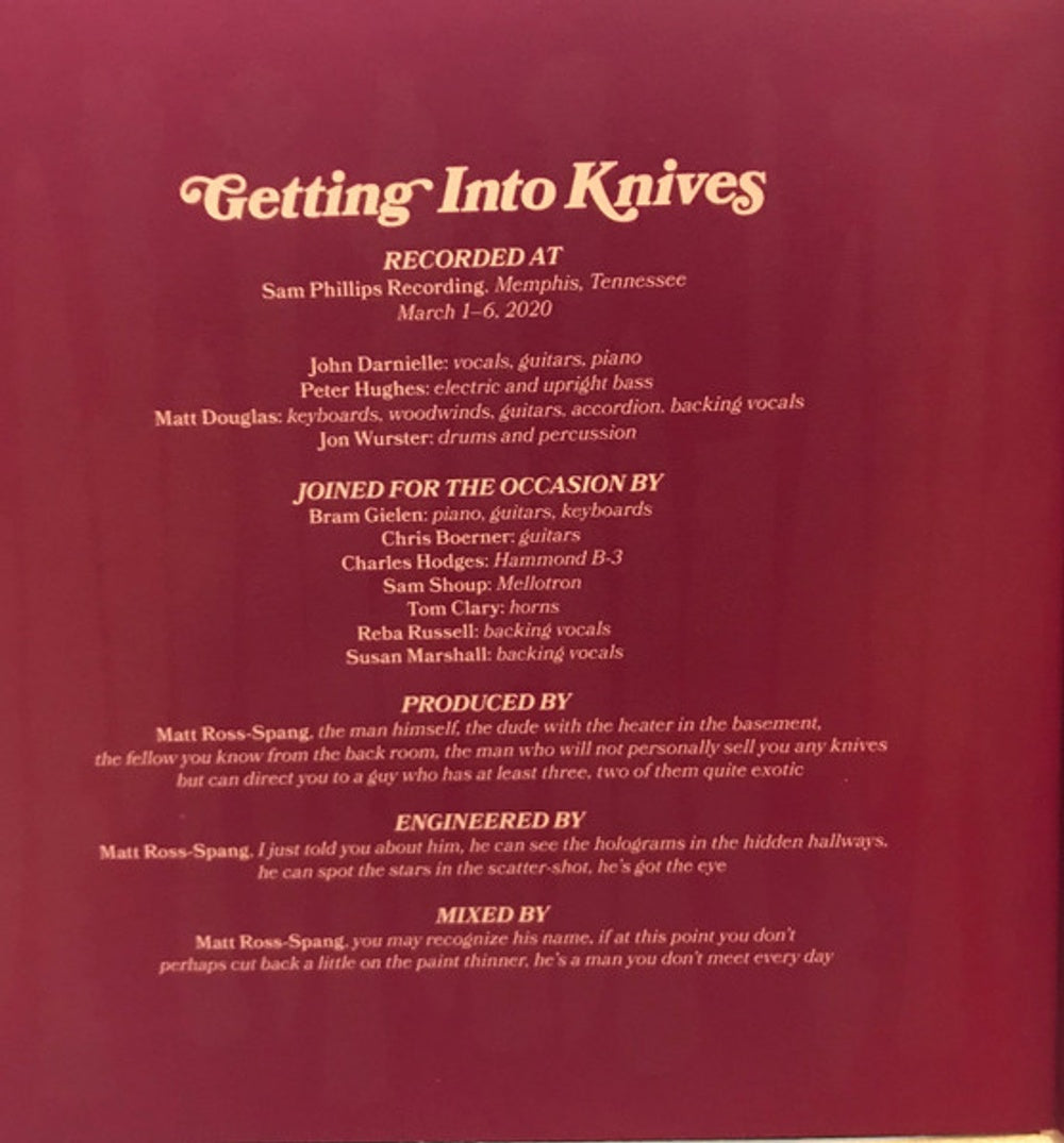 Back Cover 2: The Mountain Goats – Getting Into Knives CD | Relix