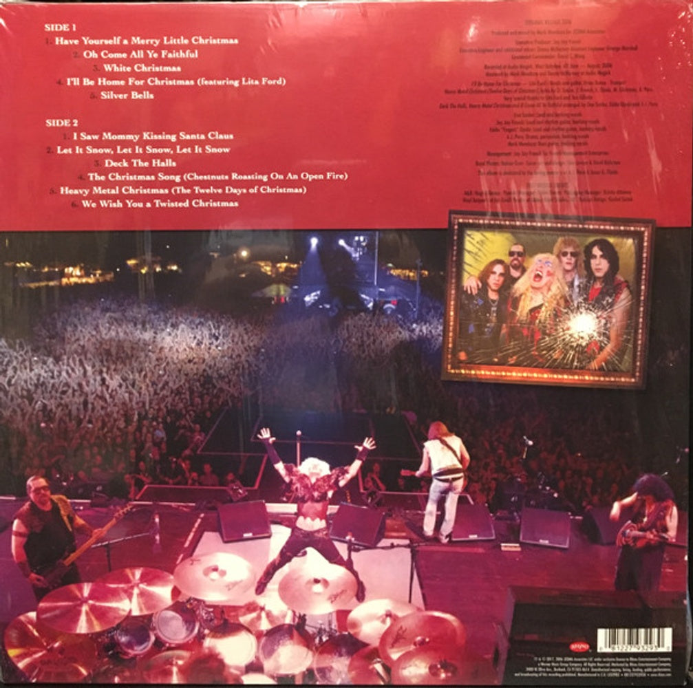 Back Cover 2: Twisted Sister – A Twisted Christmas Vinyl LP | Relix