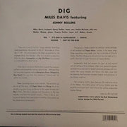 Back Cover 3: Miles Davis Sonn – Dig Vinyl LP | Relix