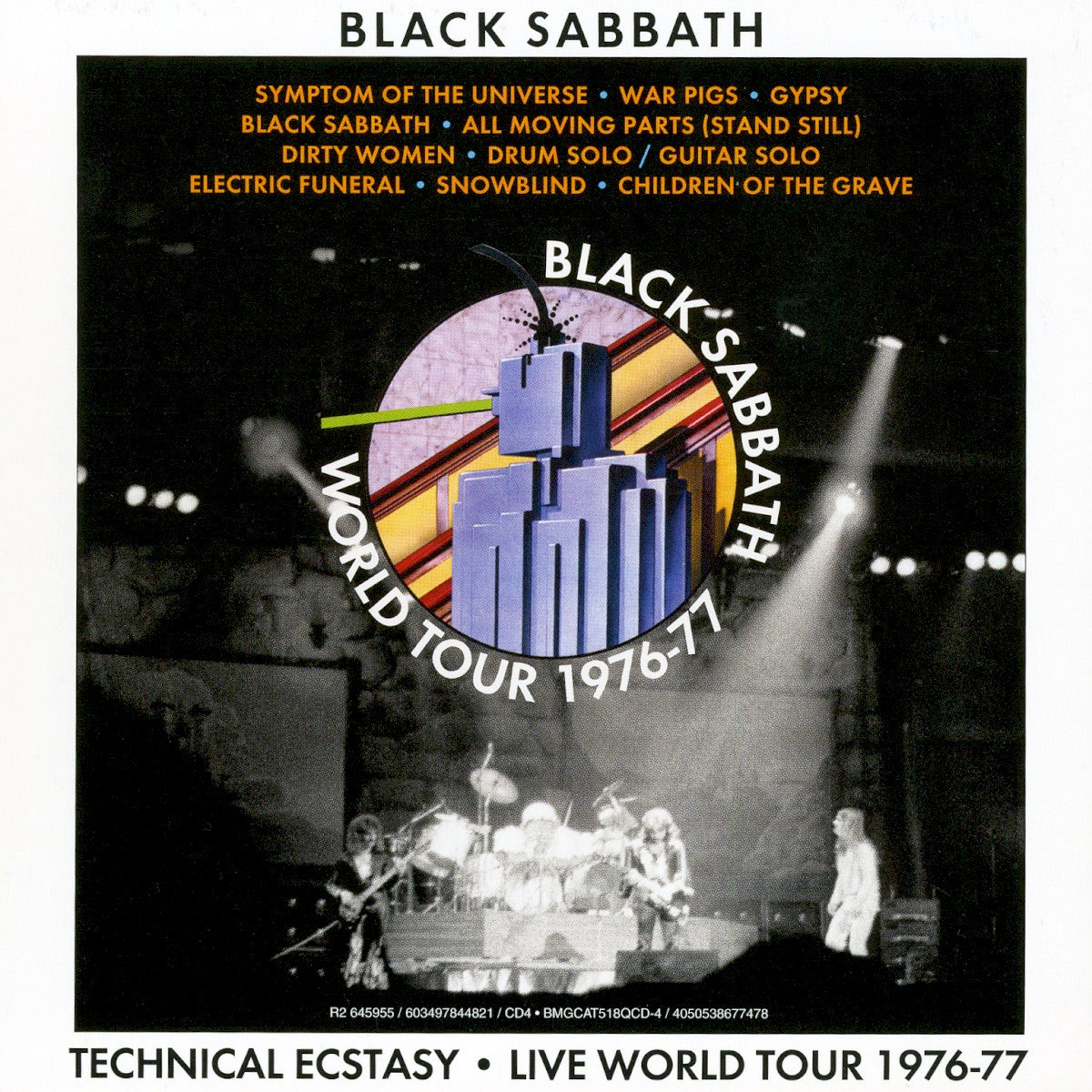 Back Cover 4: Black Sabbath – Technical Ecstasy: Super Deluxe Edition CD | Relix