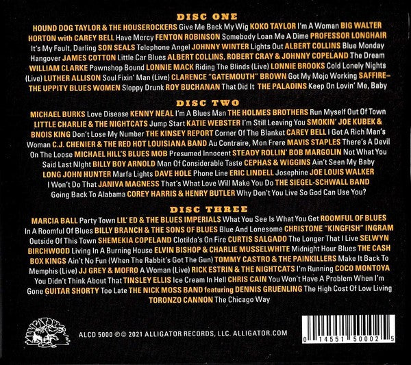 Back Cover: 50 Years Of Genuine Houserockin' Music / Various – 50 Years Of Genuine Houserockin' Music / Various CD | Relix