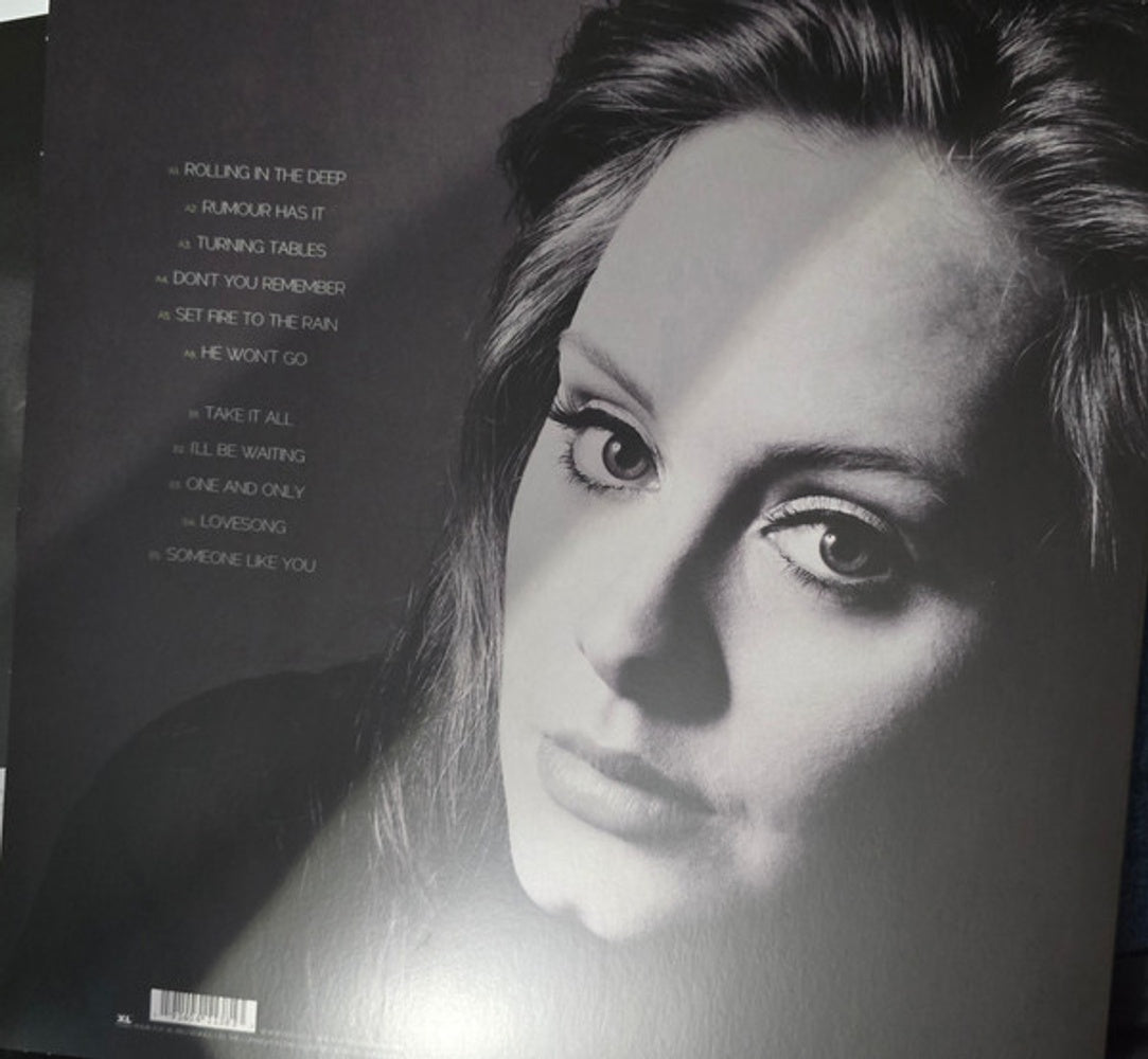 Back Cover: Adele – 21 Vinyl LP | Relix