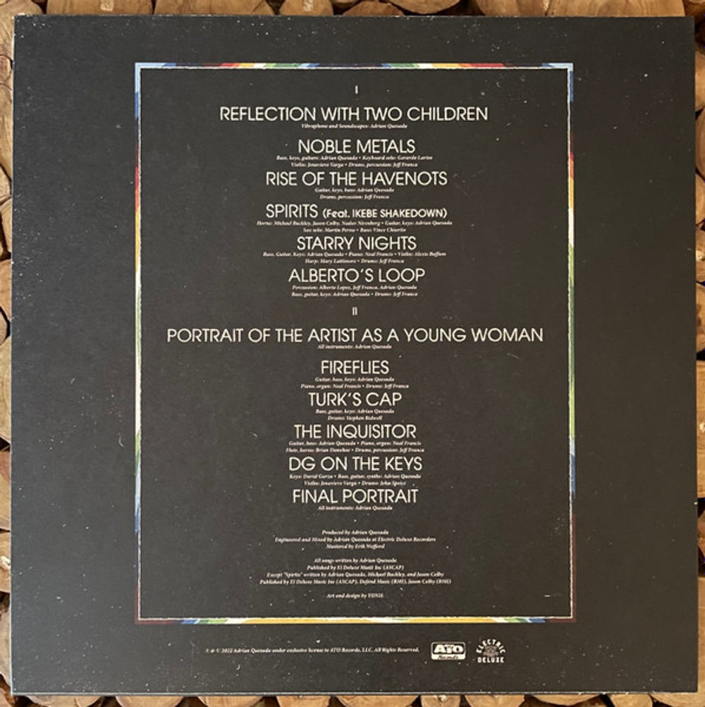 Back Cover: Adrian Quesada – Jaguar Sound (Baby Blue LP Vinyl) Vinyl LP | Relix