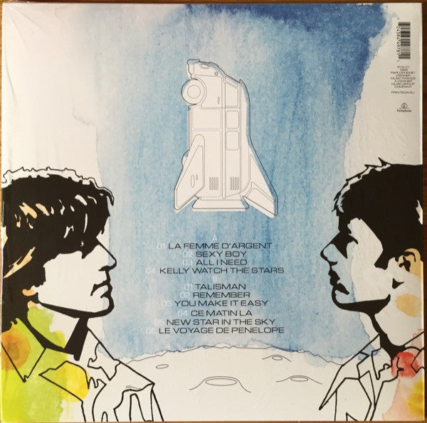 Back Cover: Air – Moon Safari (Remastered LP Vinyl) Vinyl LP | Relix