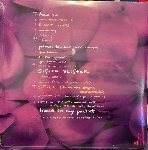 Back Cover: Alanis Morissette – The Collection Vinyl LP | Relix