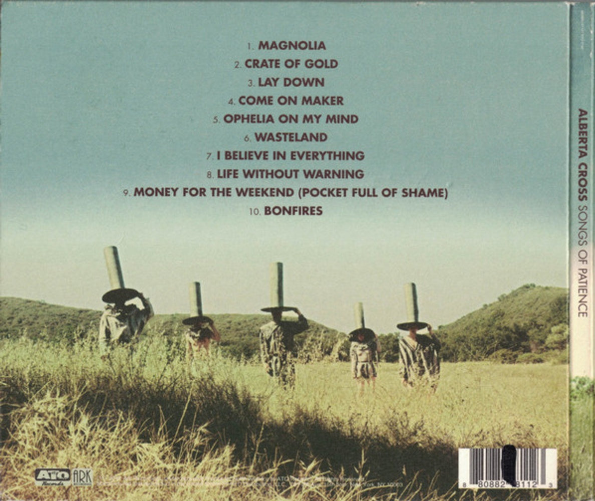 Back Cover: Alberta Cross – Songs of Patience CD | Relix