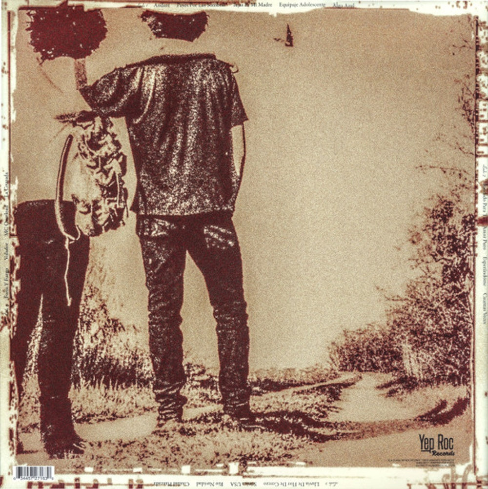 Back Cover: Alejandro Escovedo – La Cruzada (Bone White LP Vinyl) Vinyl LP | Relix