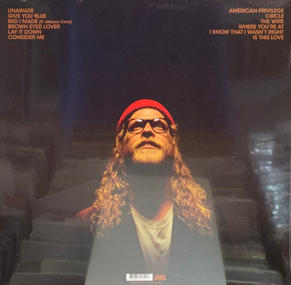 Back Cover: Allen Stone – APART (Translucent Orange LP Vinyl) Vinyl LP | Relix