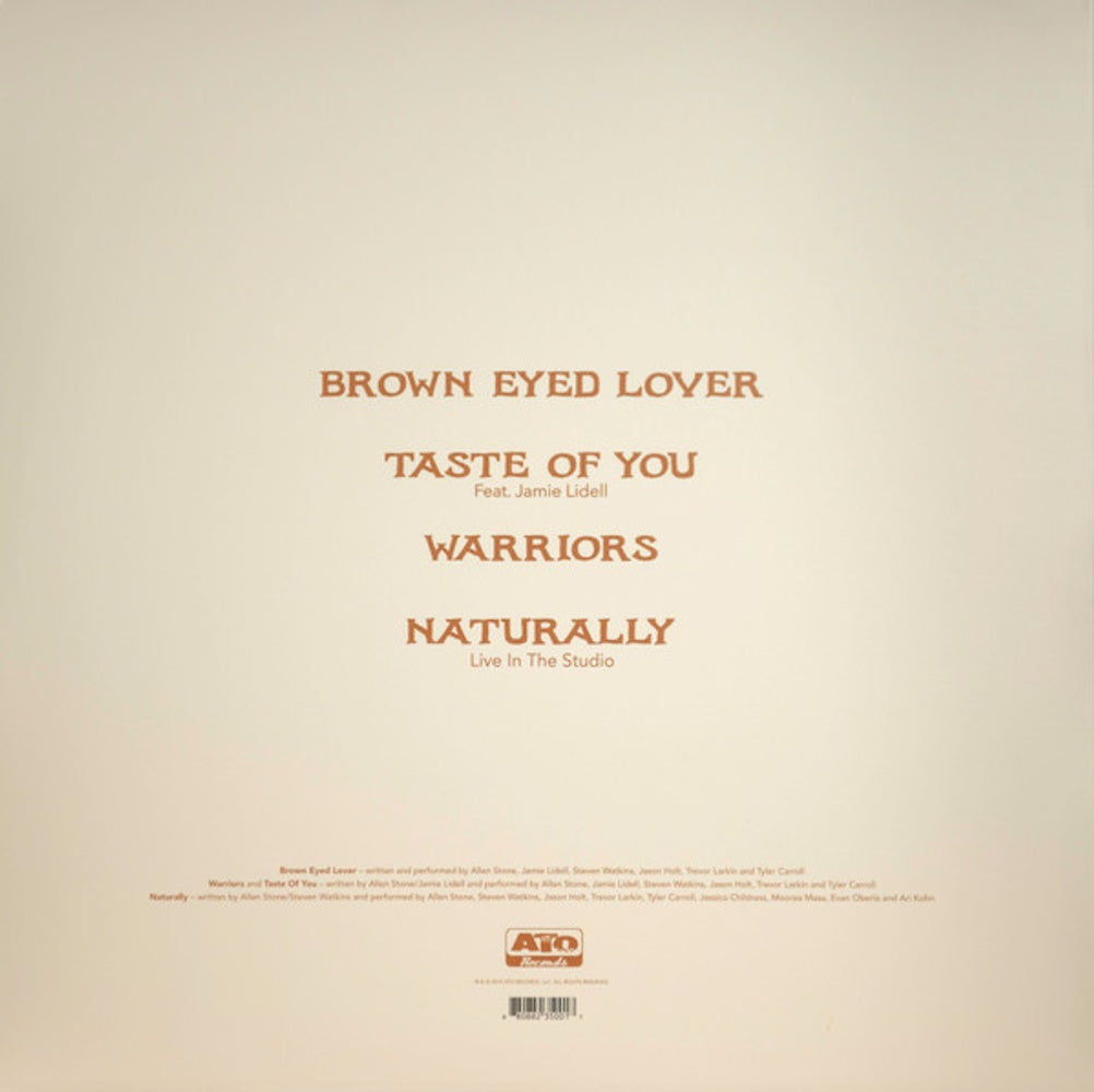 Back Cover: Allen Stone – Naturally (RSD 2019 LP Vinyl) Vinyl LP | Relix