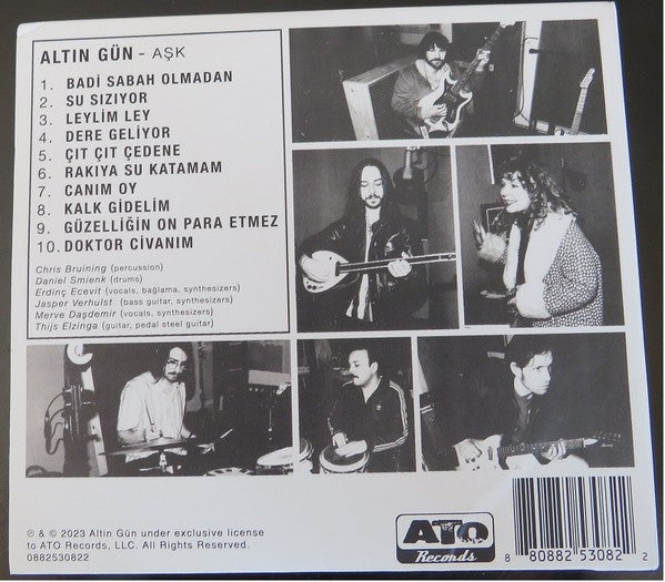 Back Cover: Altin Gun – ask CD | Relix
