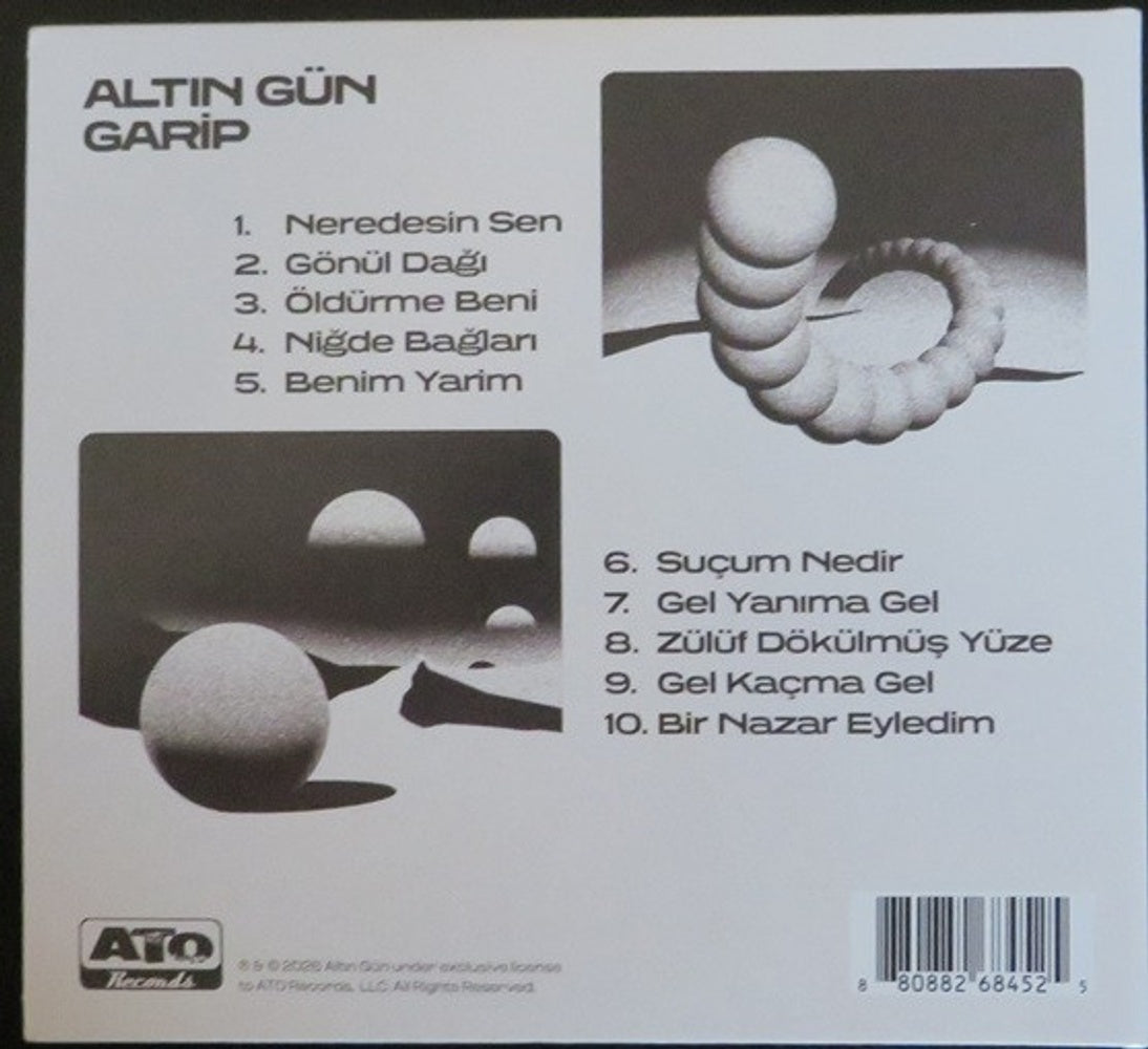 Back Cover: Altin Gun – Garip CD | Relix