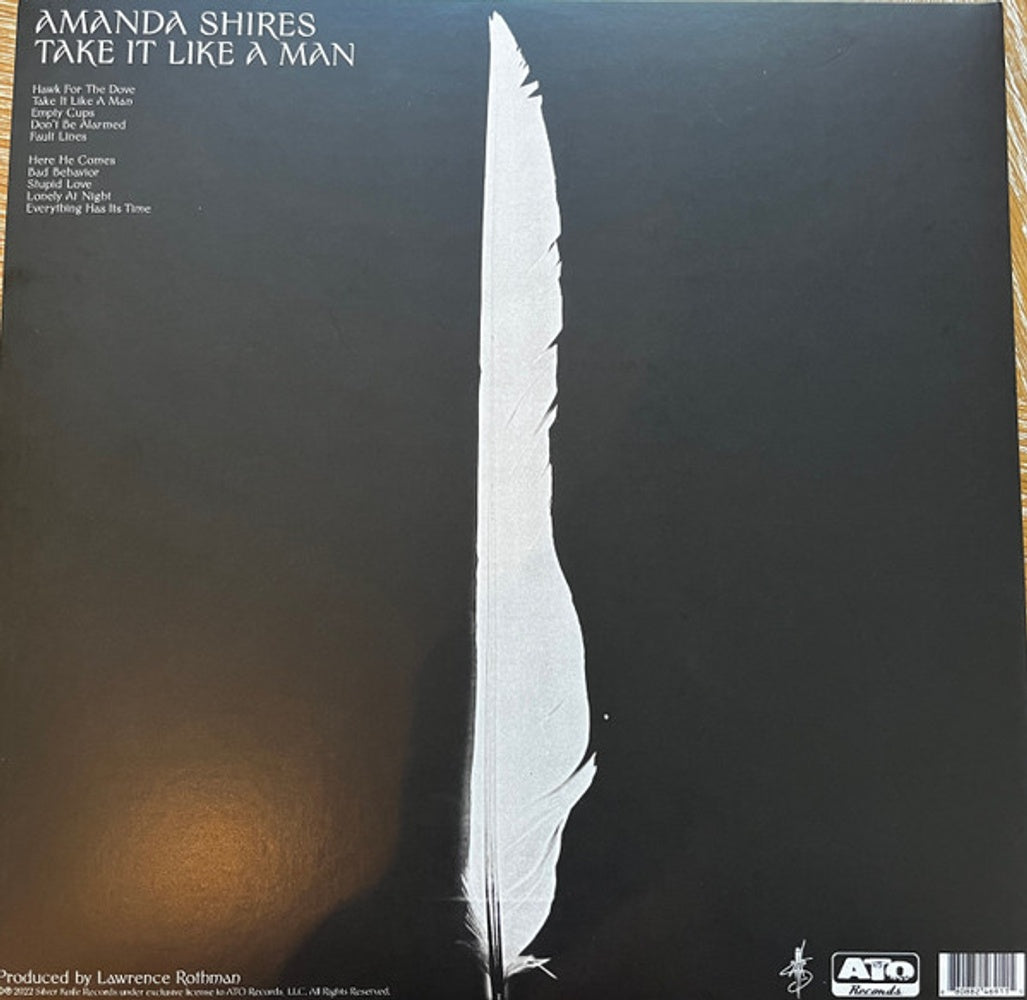 Back Cover: Amanda Shires – Take It Like A Man (Red LP Vinyl) Vinyl LP | Relix