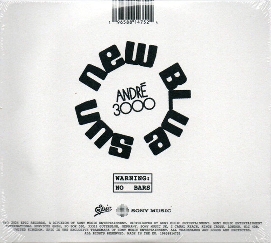 Back Cover: Andre 3000 – New Blue Sun (CD) CD | Relix
