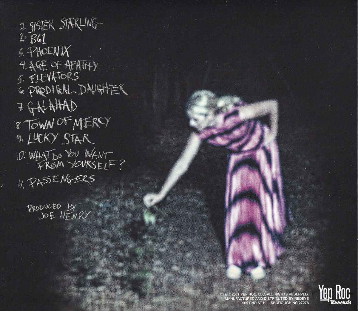 Back Cover: Aoife O'Donovan – Age Of Apathy CD | Relix