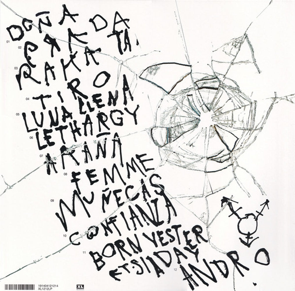 Back Cover: Arca – KICK ii Vinyl LP | Relix
